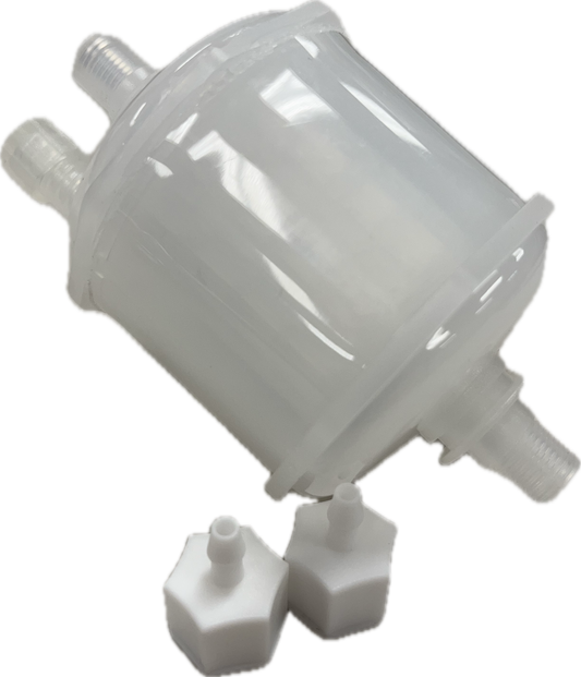 In line cylinder filter (white ink)