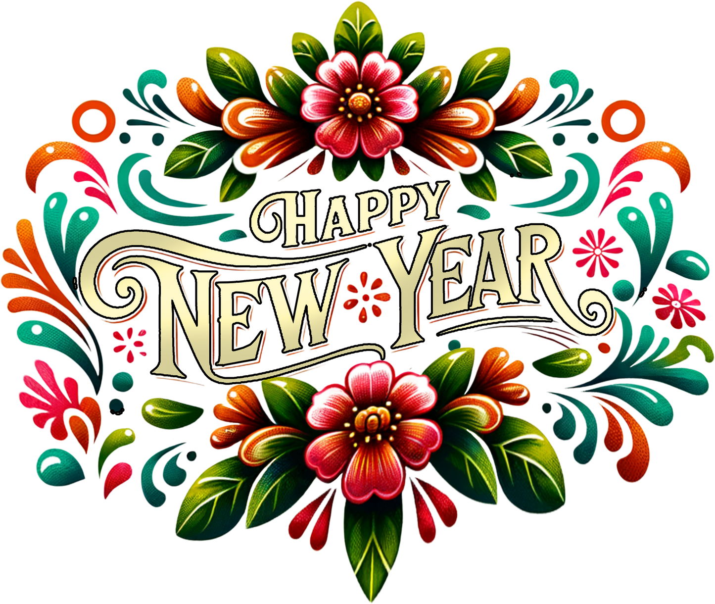 NY25 - 2 HAPPY NEW YEAR