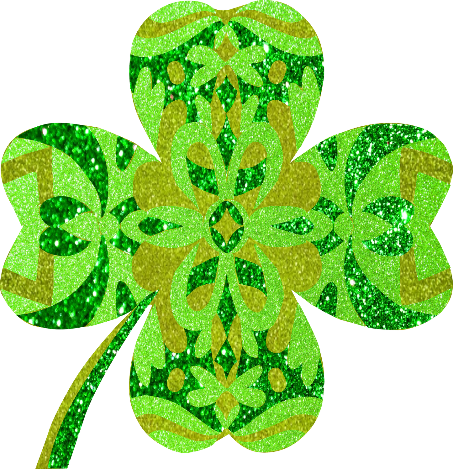 SP27 - GLITTER SHAMROCK