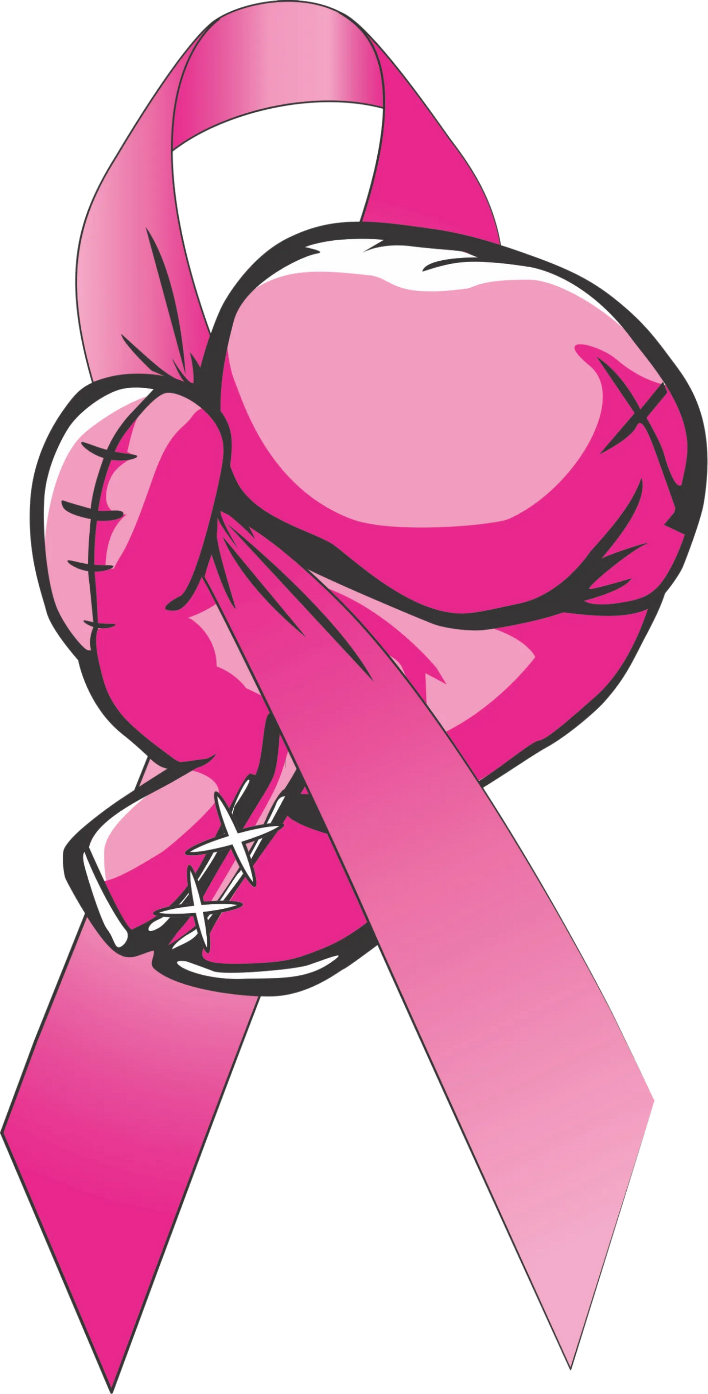 BC5 - FIGHT CANCER RIBBON, DTF Transfer, Apparel & Accessories, Ace DTF