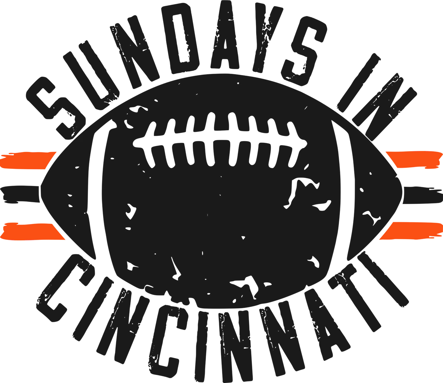 CB31 - "Sundays in Cincy" DTF Transfer, DTF Transfer, Apparel & Accessories, Ace DTF