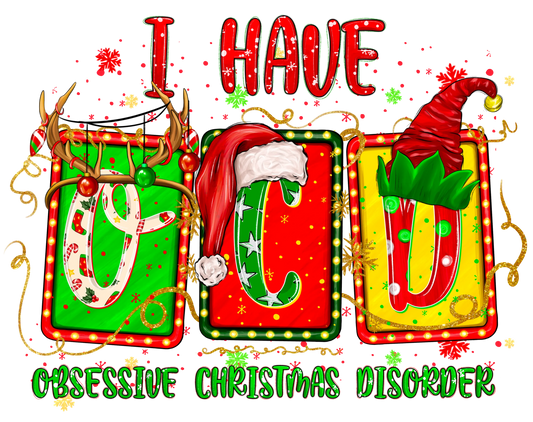 CH18 I HAVE OCD, DTF Transfer, Apparel & Accessories, Ace DTF