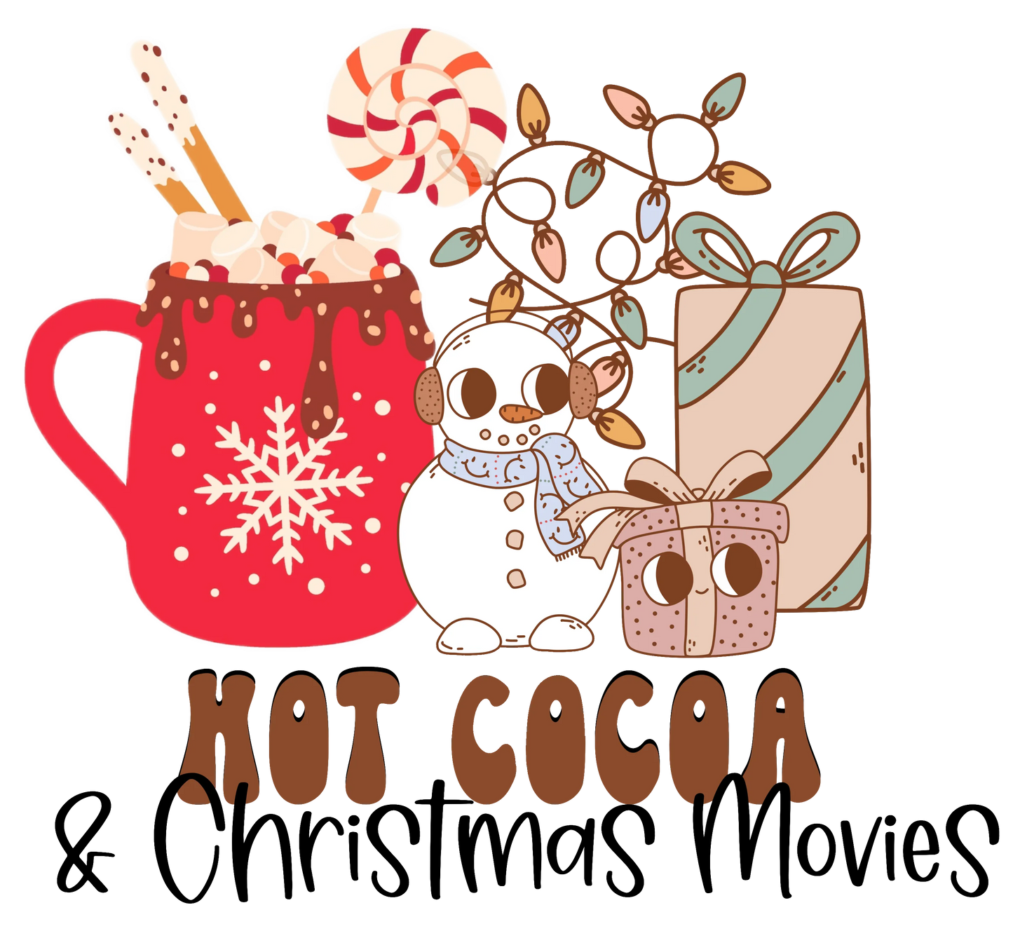 CH7 COCOA AND MOVIES, DTF Transfer, Apparel & Accessories, Ace DTF