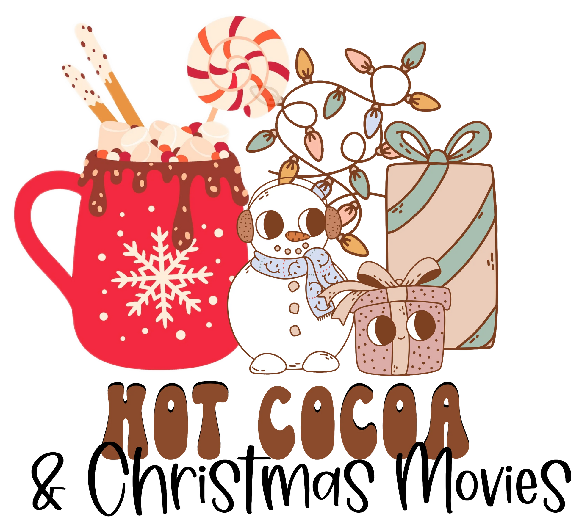 CH7 COCOA AND MOVIES, DTF Transfer, Apparel & Accessories, Ace DTF