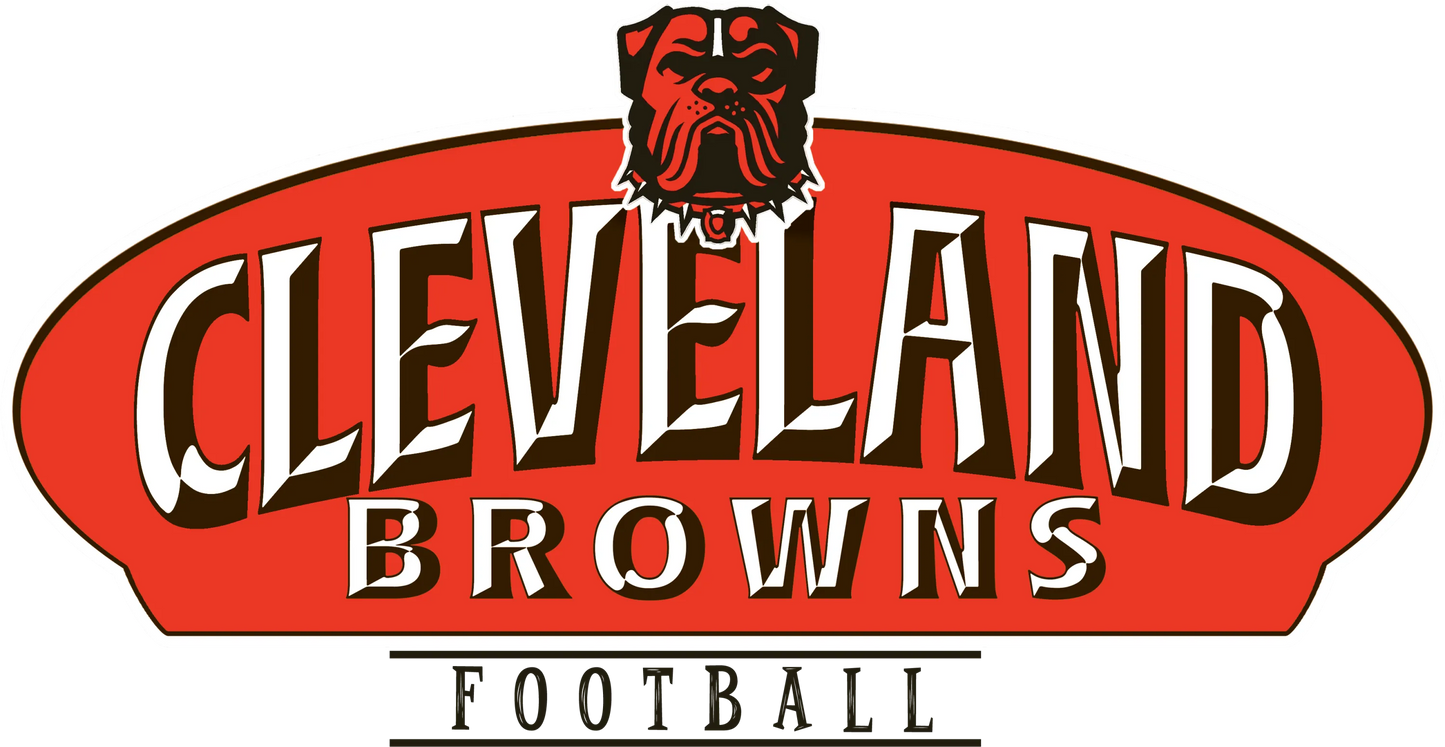 CLB14 - Browns Football w/ Dog, DTF Transfer, Apparel & Accessories, Ace DTF