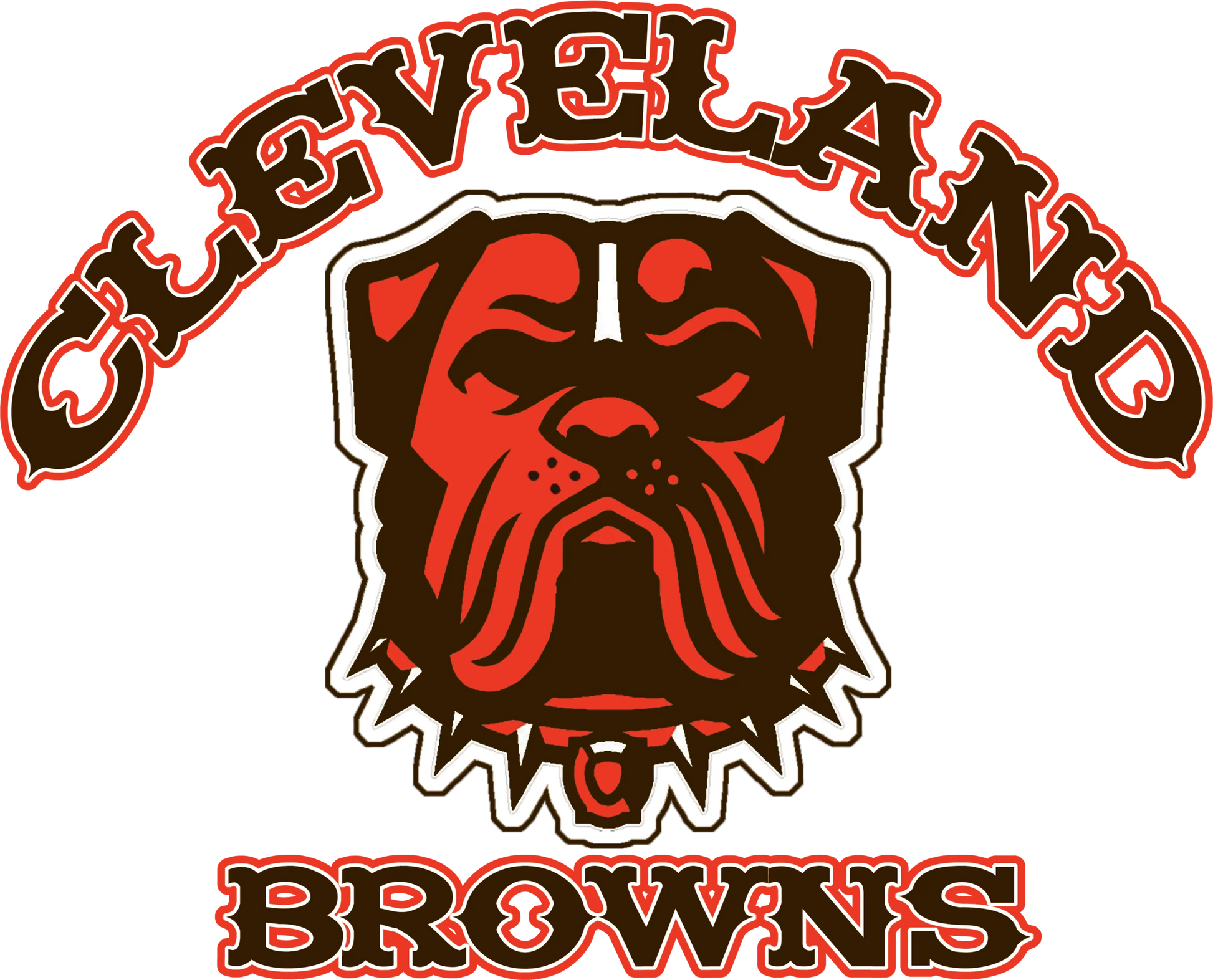 CLB15 - Browns Bulldog, DTF Transfer, Apparel & Accessories, Ace DTF