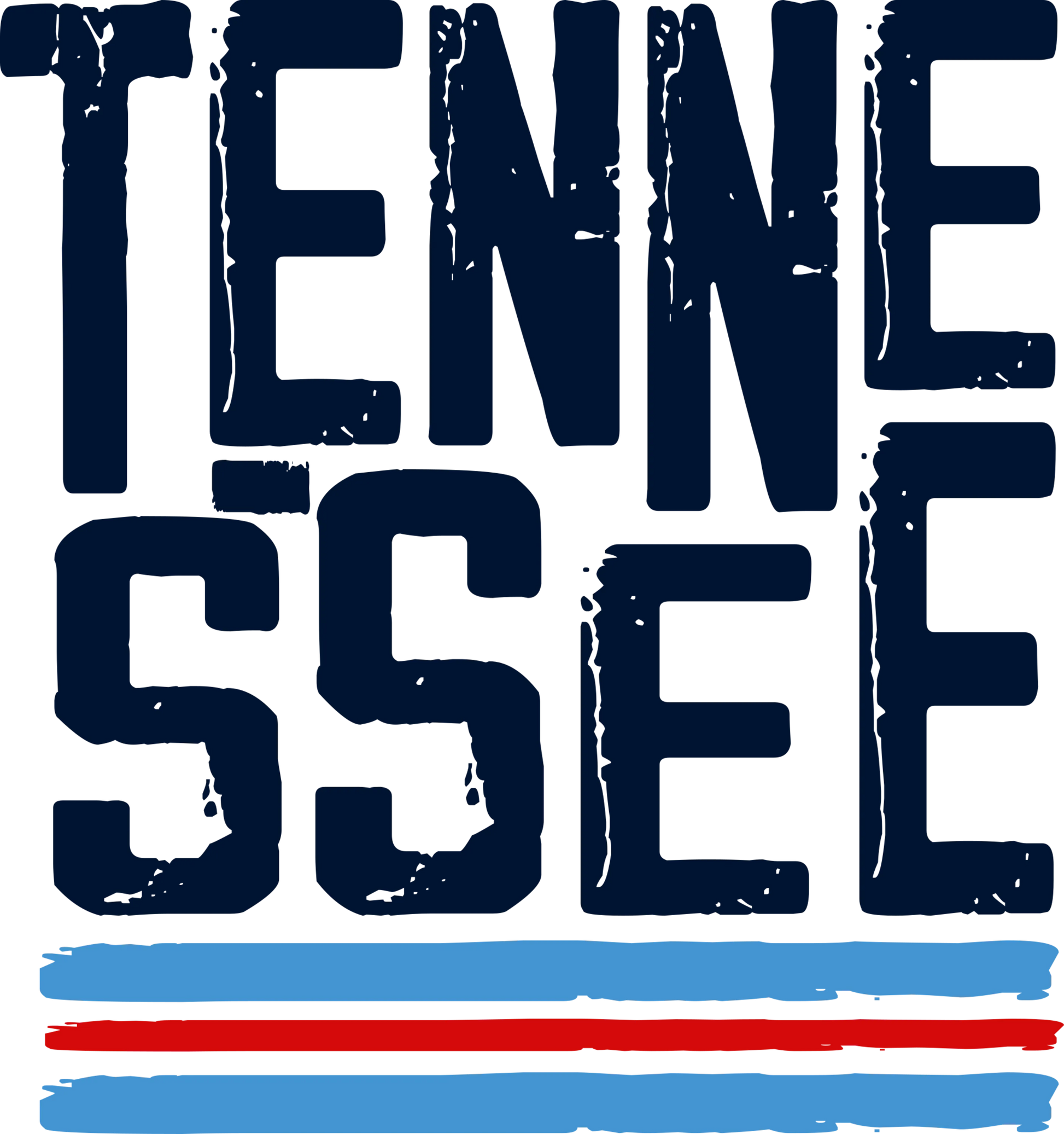 GD6 - Tennessee Split/Stack DTF Transfer, DTF Transfer, Apparel & Accessories, Ace DTF