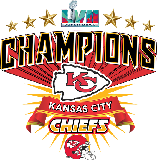 "Super Bowl Champions" DTF Transfer