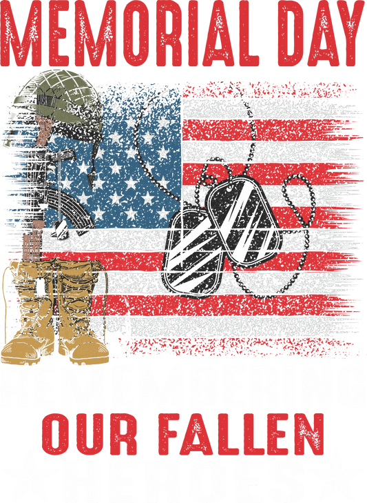 MD4 - Remembering Our Fallen Heroes, DTF Transfer, Apparel & Accessories, Ace DTF