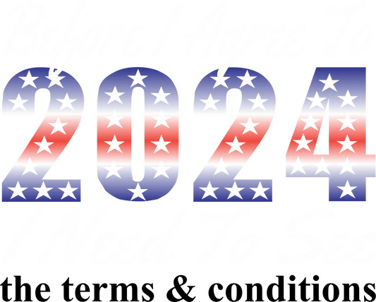 NY24-12 BEFORE I AGREE TO 2024, DTF Transfer, Apparel & Accessories, Ace DTF