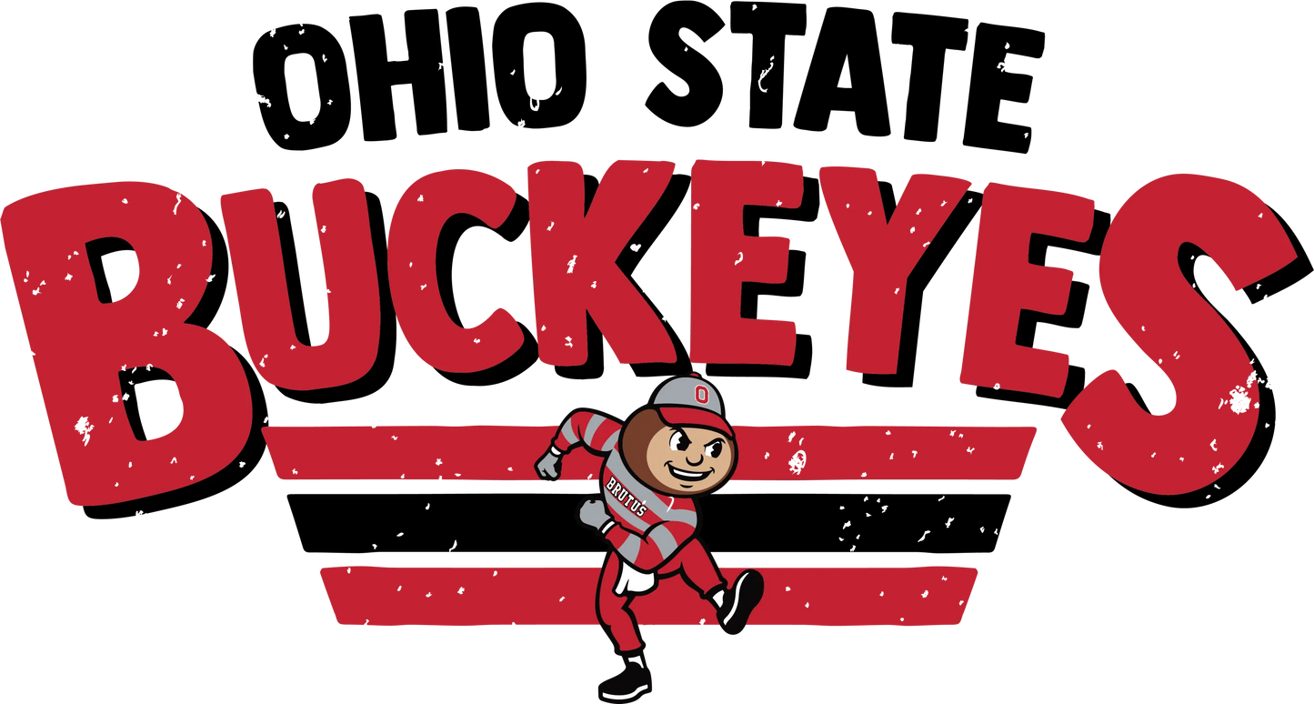 OSU5 - Ohio State Buckeyes, DTF Transfer, Apparel & Accessories, Ace DTF