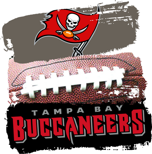 PO24-16  Tampa Bay Paint Stacked, DTF Transfer, Apparel & Accessories, Ace DTF