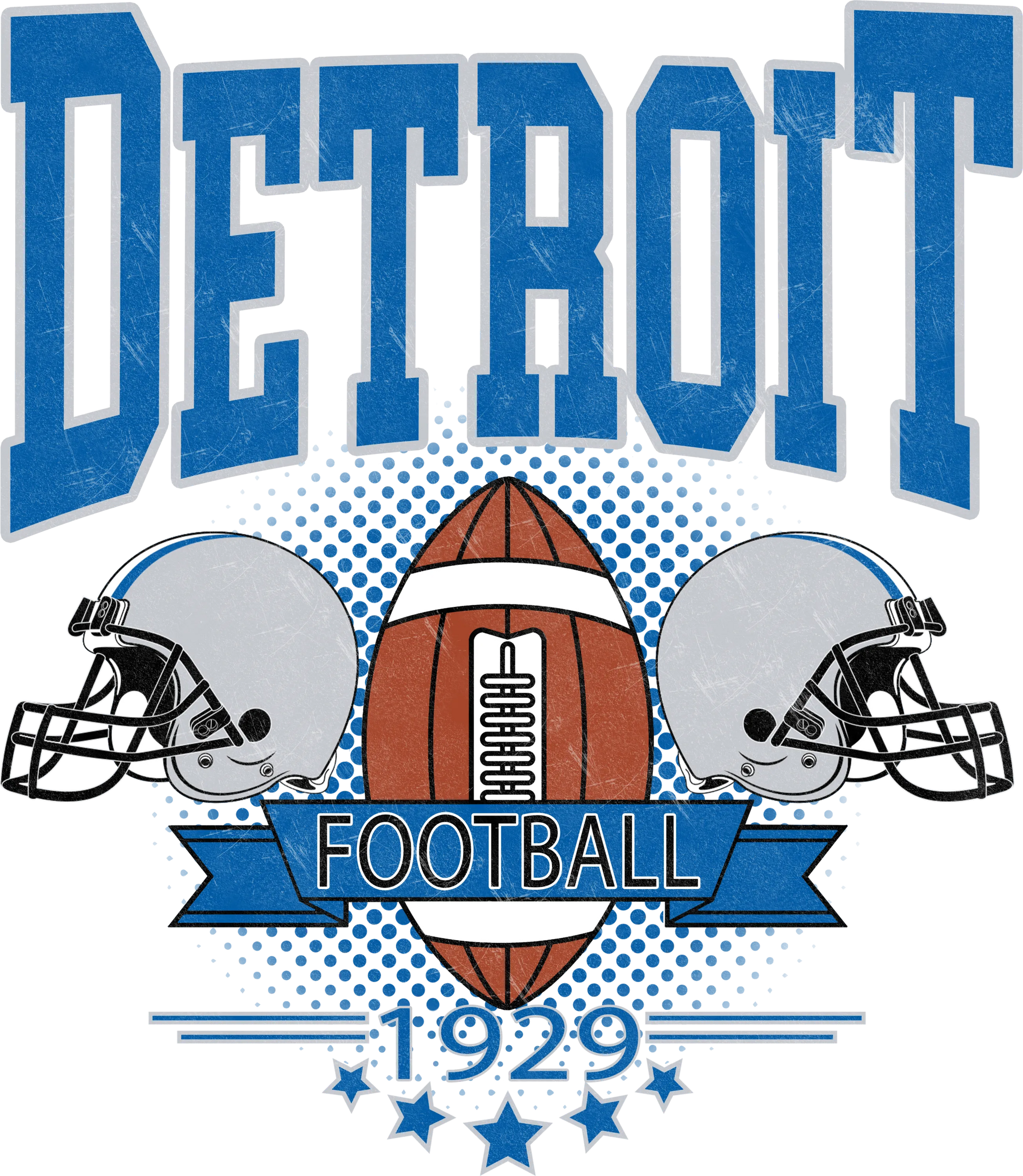 PO24-1 Detroit 1929, DTF Transfer, Apparel & Accessories, Ace DTF
