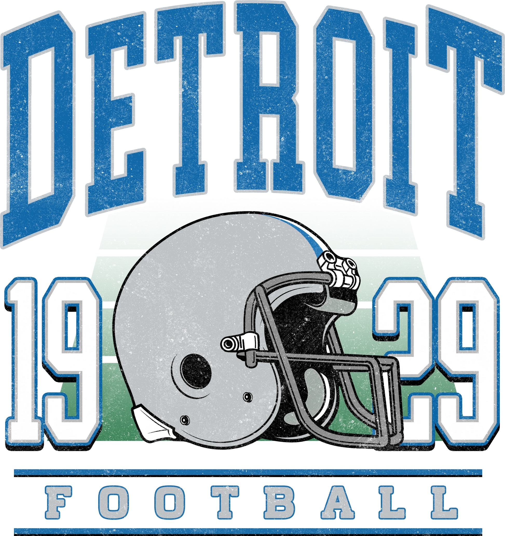PO24-2 Detroit Helmet 1929, DTF Transfer, Apparel & Accessories, Ace DTF