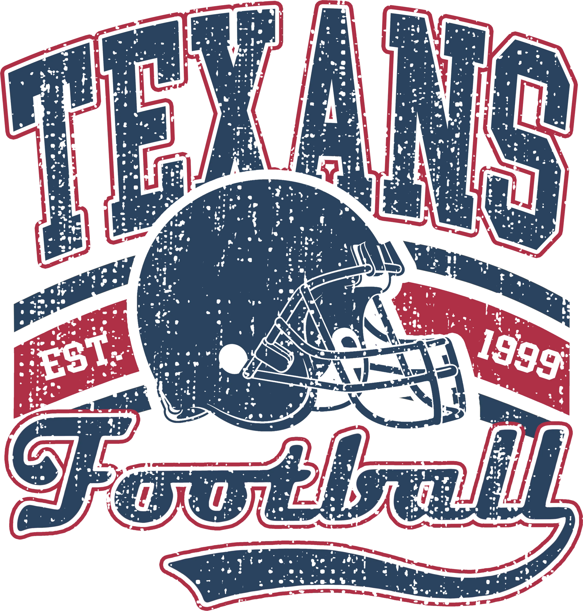 PO24-3 Texans Football, DTF Transfer, Apparel & Accessories, Ace DTF