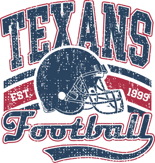 PO24-3 Texans Football, DTF Transfer, Apparel & Accessories, Ace DTF