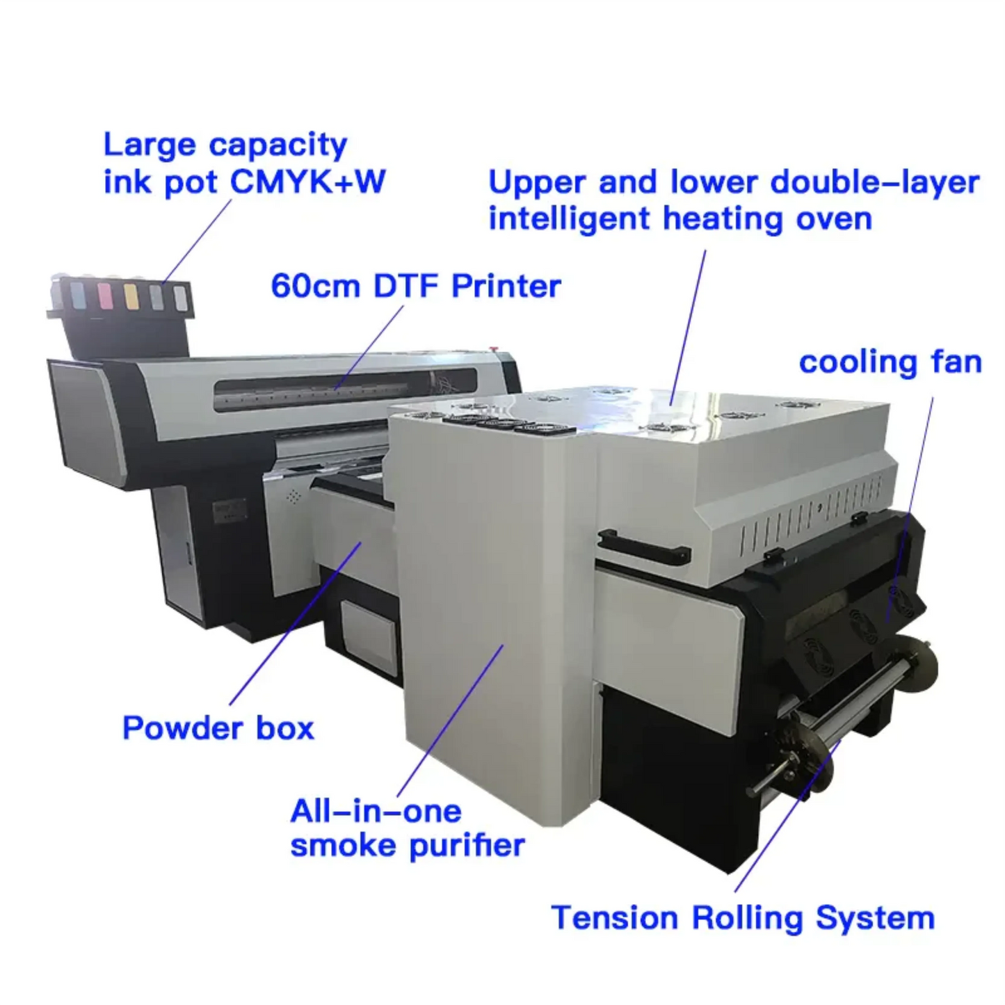 DTF Printer with Shaker, CADLink, and PC, DTF Supplies, Apparel & Accessories, Ace DTF
