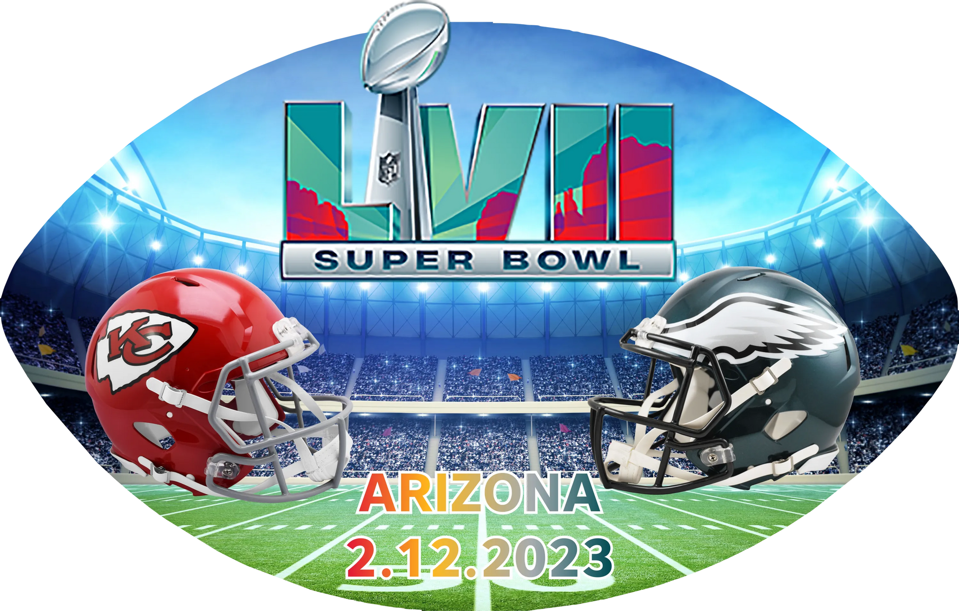 SB 1  - "Super Bowl" DTF Transfer, DTF Transfer, Apparel & Accessories, Ace DTF