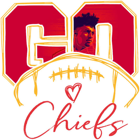 SB 6  - "Go Chiefs" DTF Transfer, DTF Transfer, Apparel & Accessories, Ace DTF
