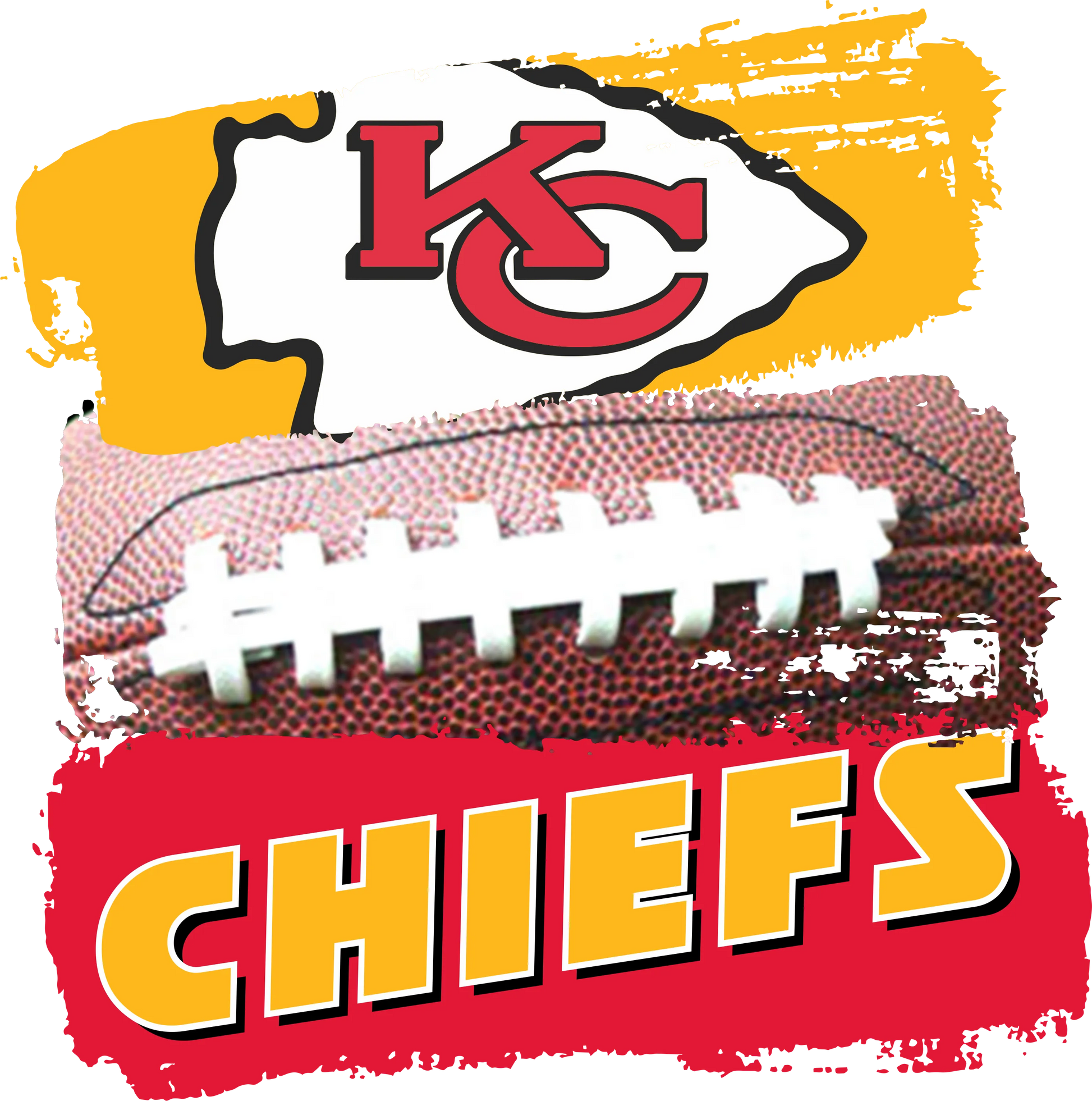 SB 7  - "Chiefs Stacked" DTF Transfer, DTF Transfer, Apparel & Accessories, Ace DTF