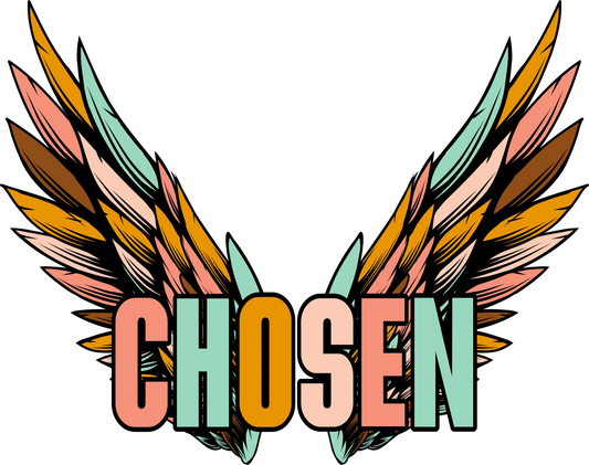SEF 18  - "Chosen" DTF Transfer, DTF Transfer, Apparel & Accessories, Ace DTF
