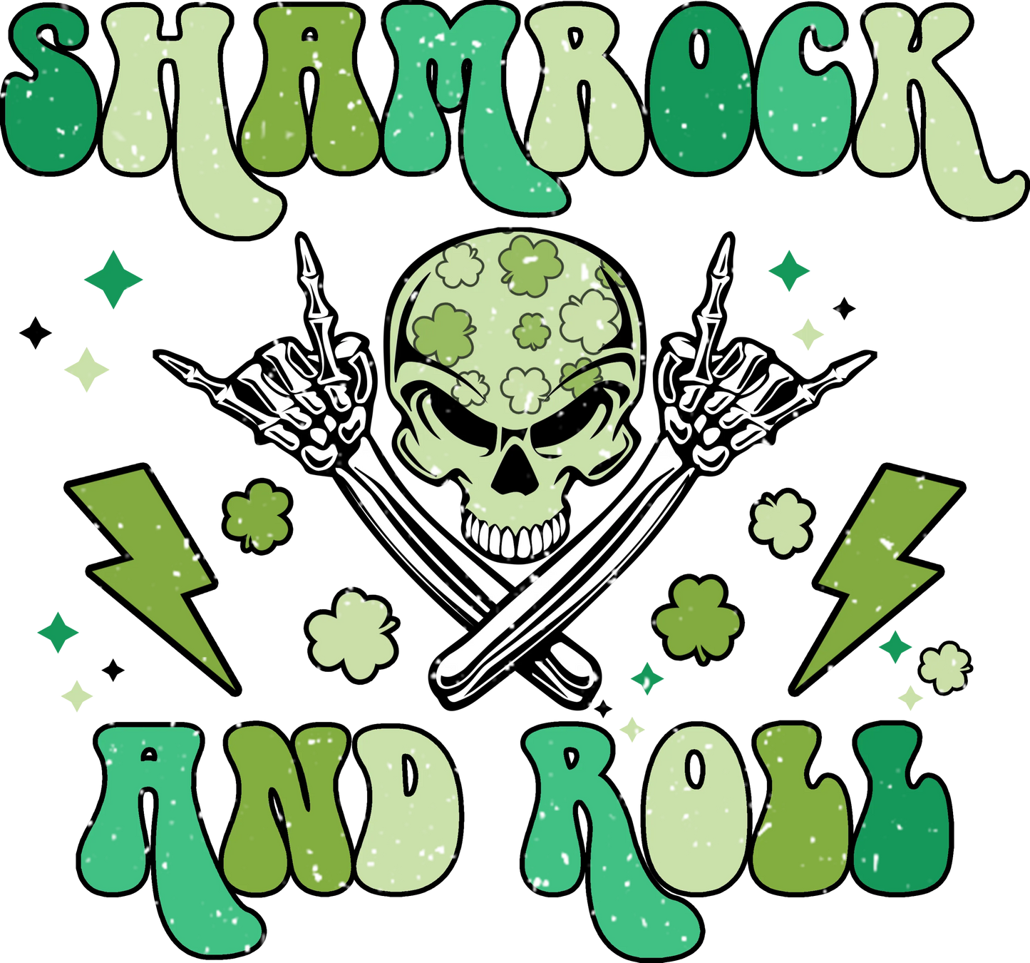 SP16 - "Shamrock and Roll" DTF Transfer
