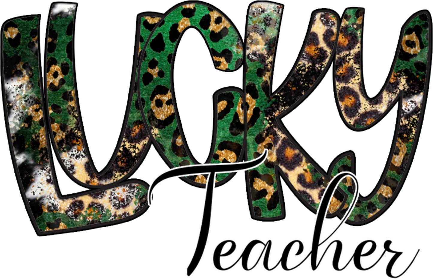 SP3- "Lucky Teacher" DTF Transfer