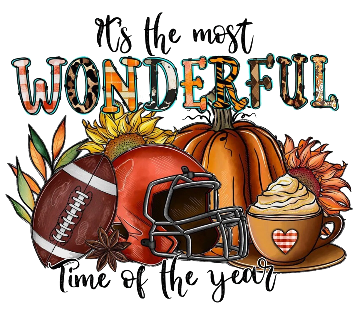 TA3 Wonderful Time of the Year, DTF Transfer, Apparel & Accessories, Ace DTF