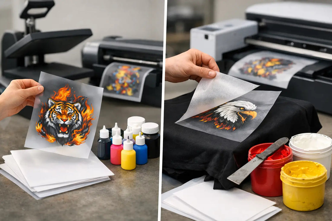 DTF Versus Plastisol Transfers for Print Shops