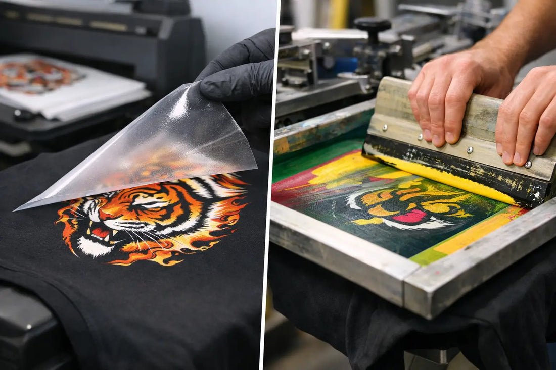 DTF vs Screen Printing: Best Fit for Your Shop