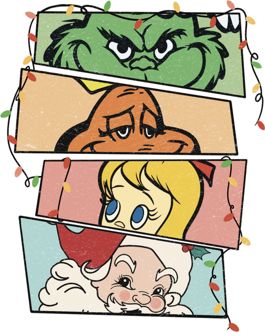 CH53 GRINCH AND FRIENDS FACES STACKED