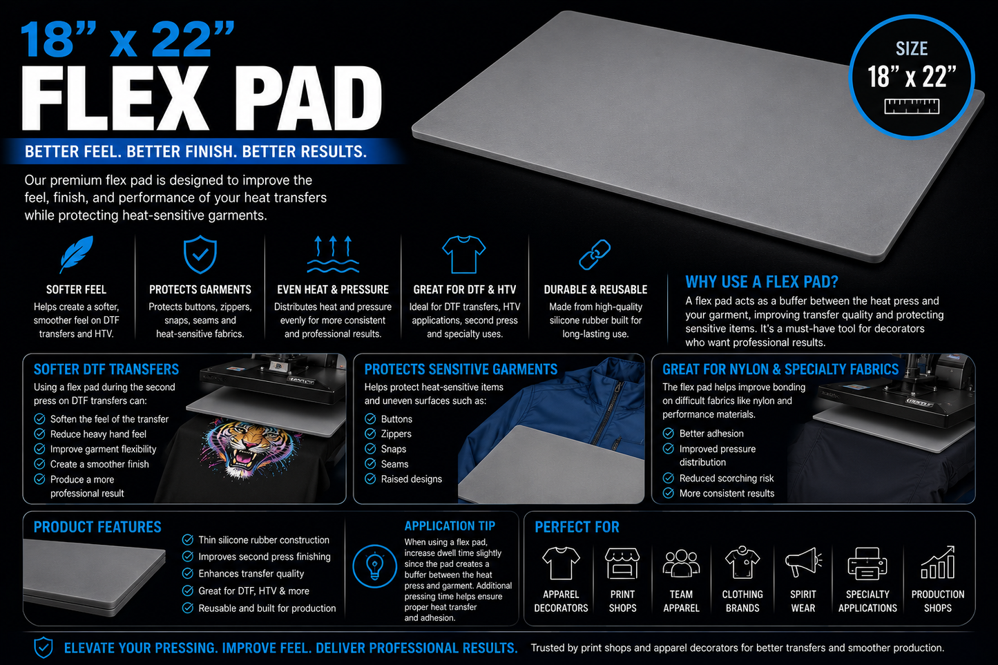 18x22 Flex Pad