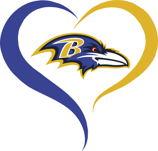 PO25 -10 RAVENS HEART