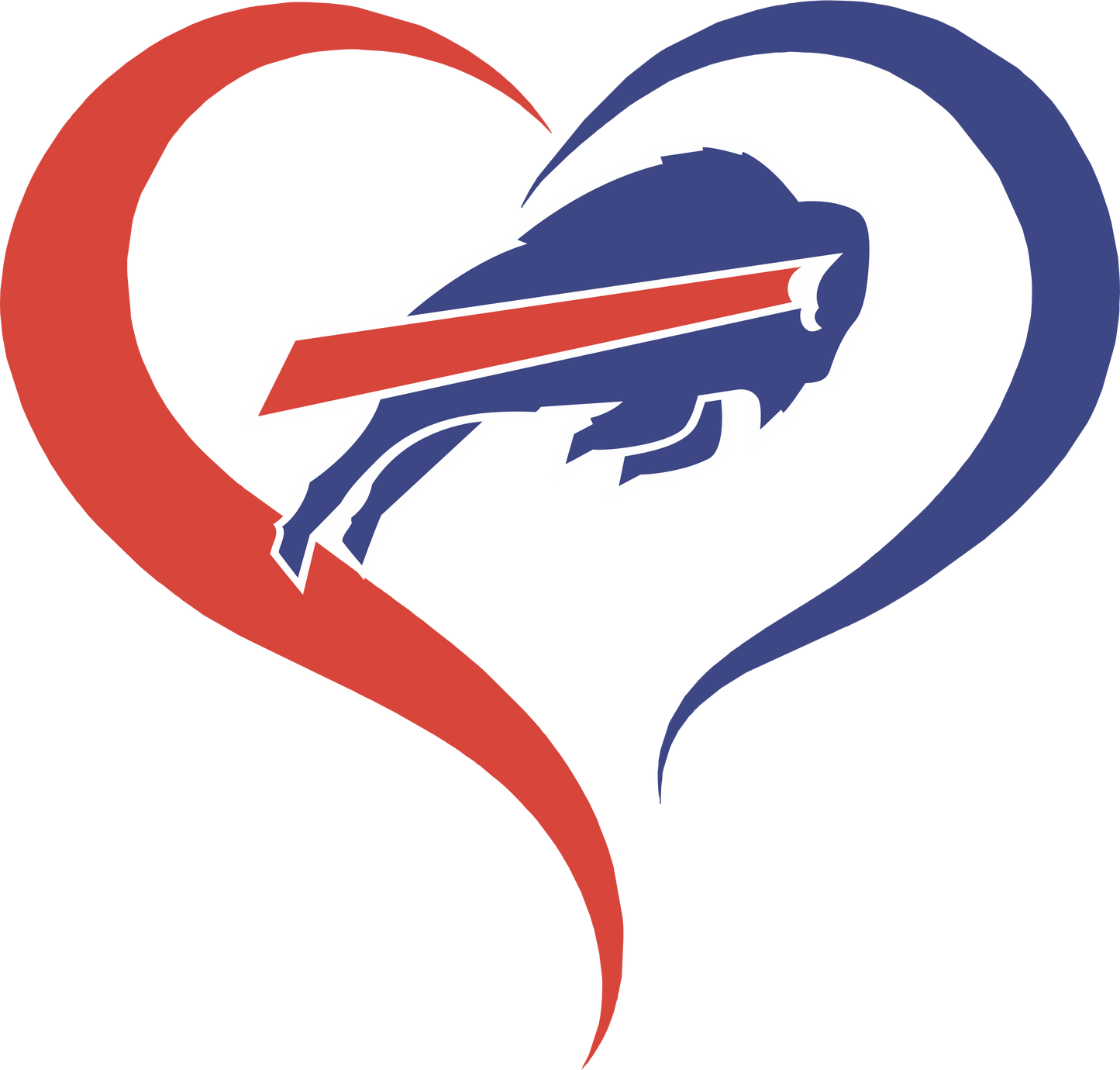 PO25 -14 BILLS HEART