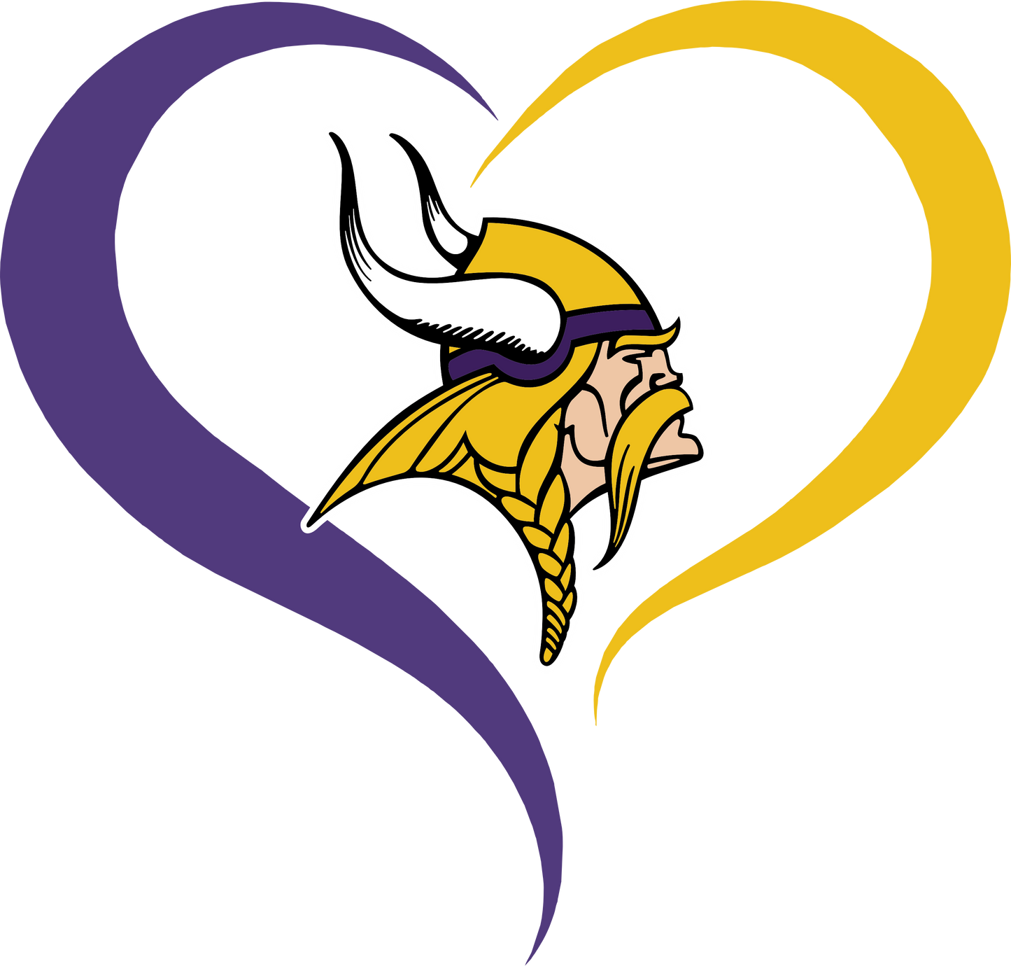 PO25 -18 VIKINGS HEART