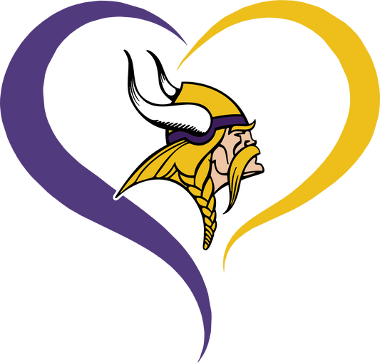 PO25 -18 VIKINGS HEART