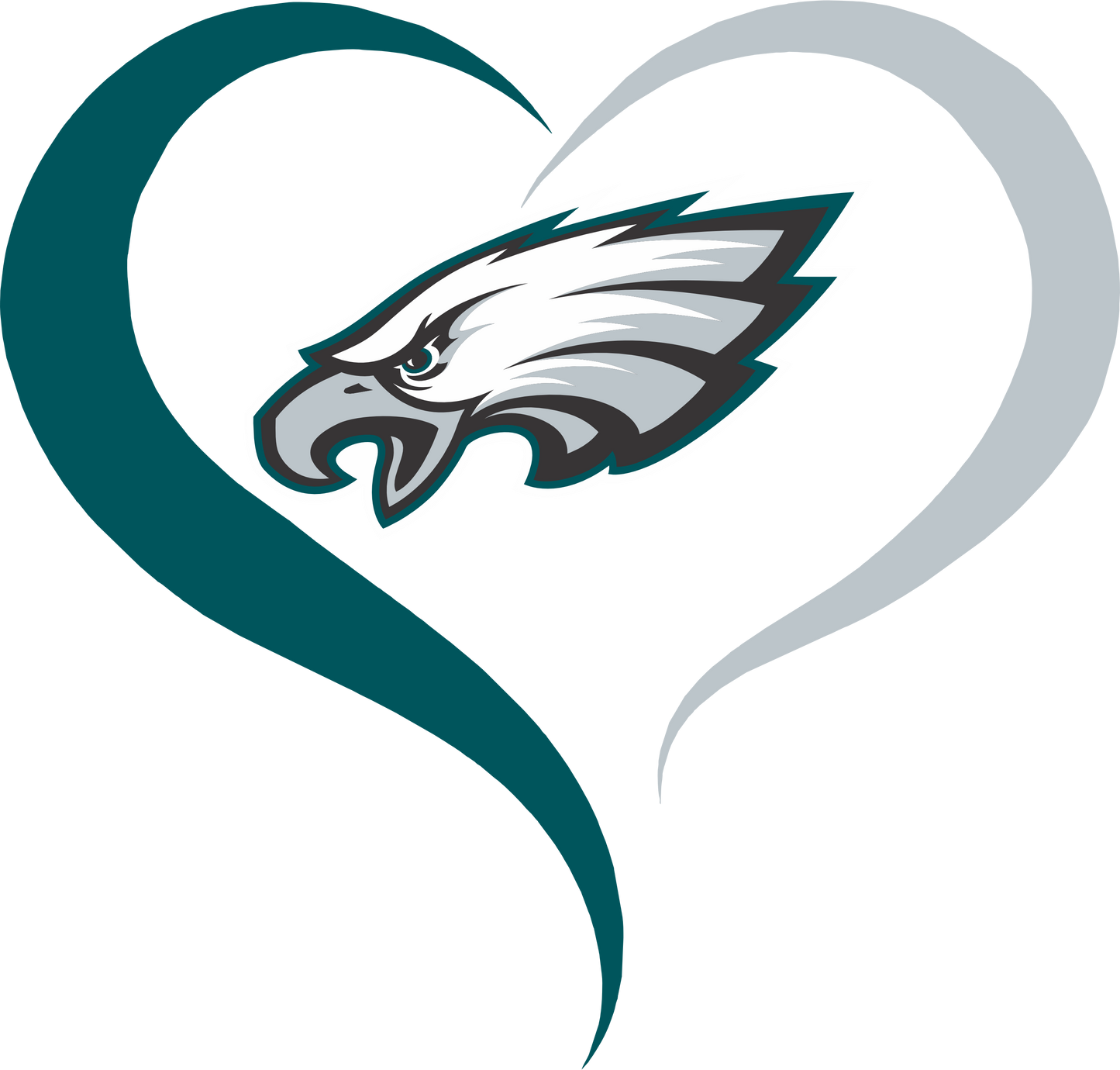 PO25 -28 EAGLES HEART