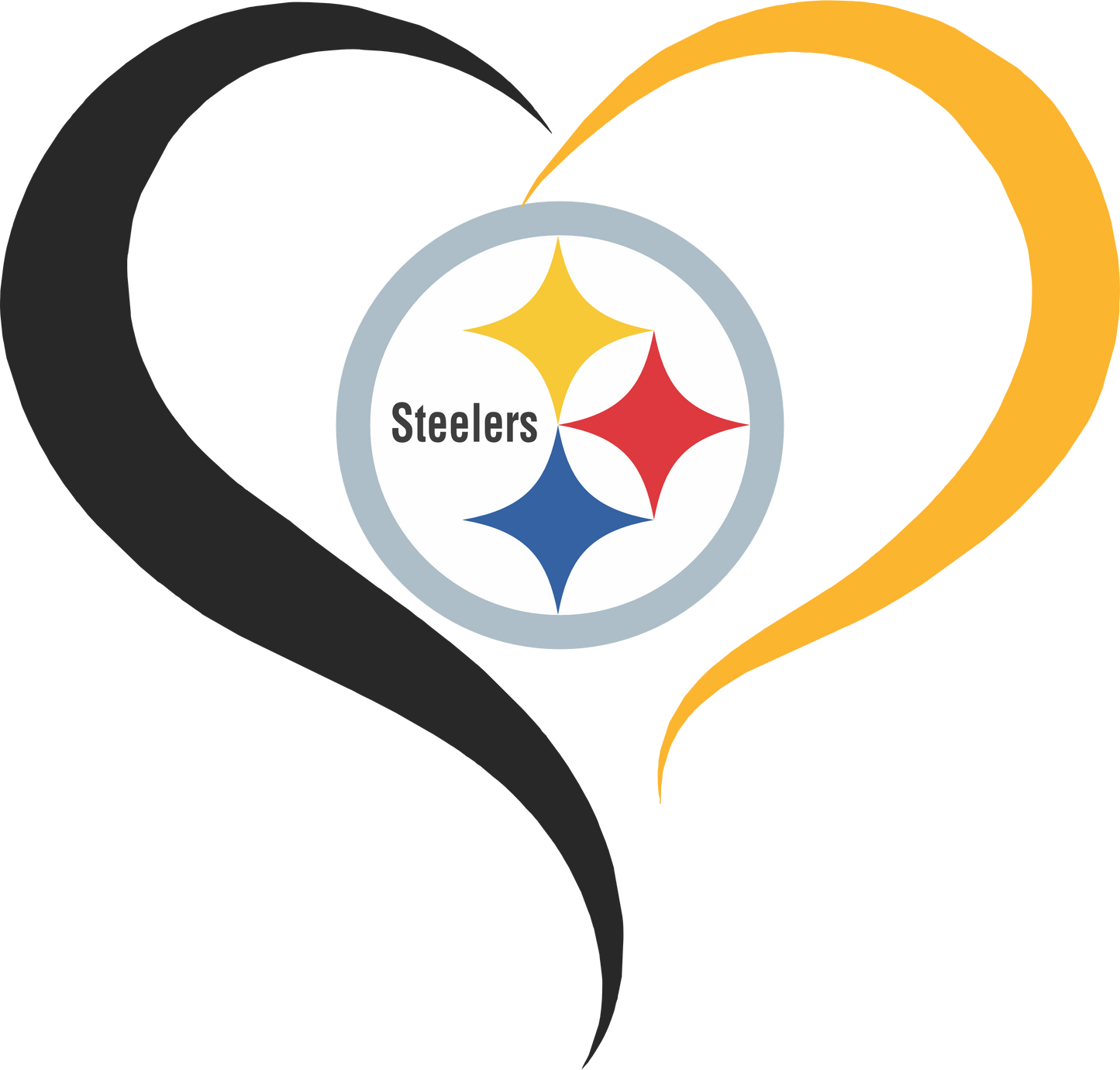 PO25 -8 STEELERS HEART