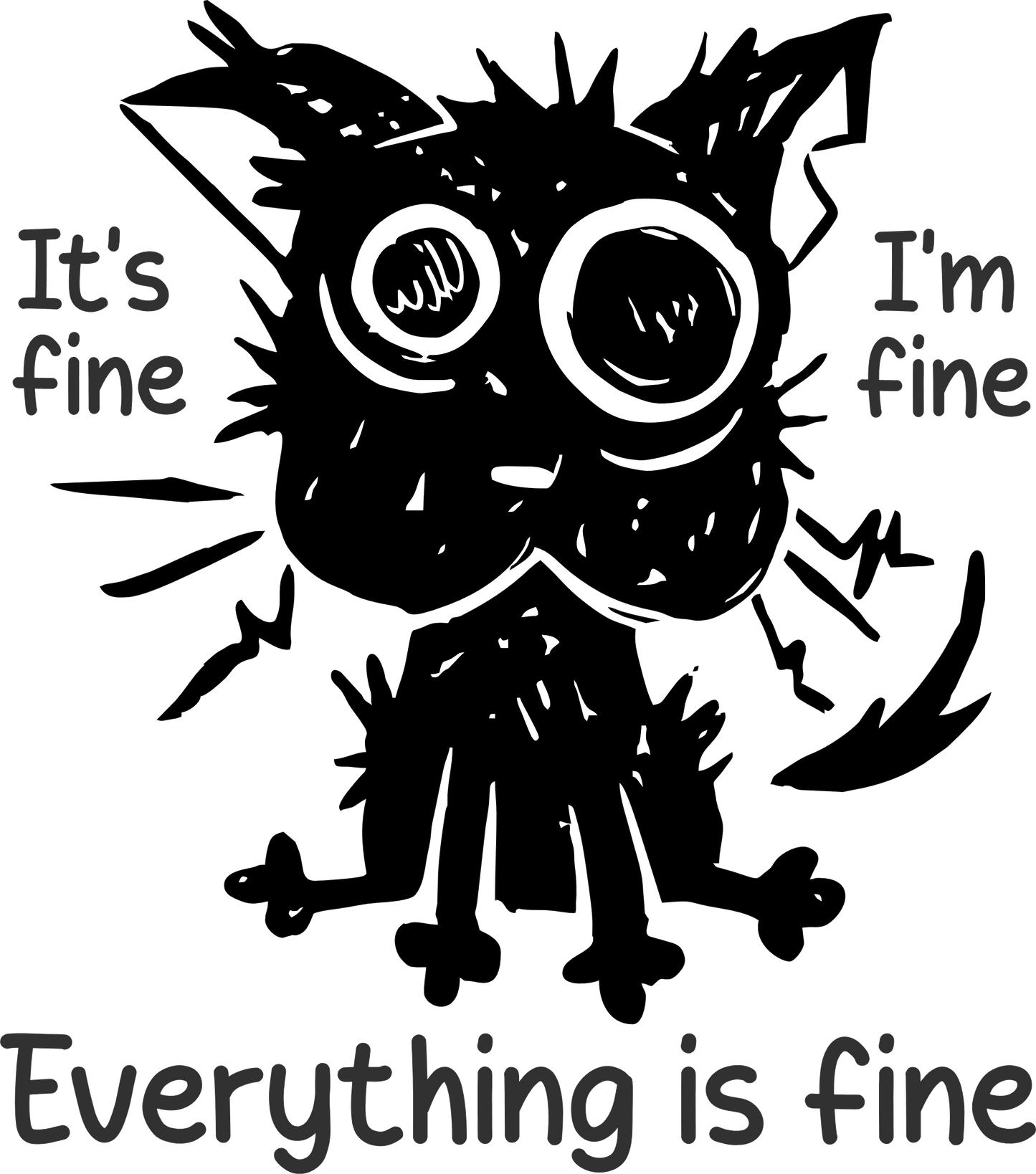 SC-1 EVERYTHING IS FINE CAT