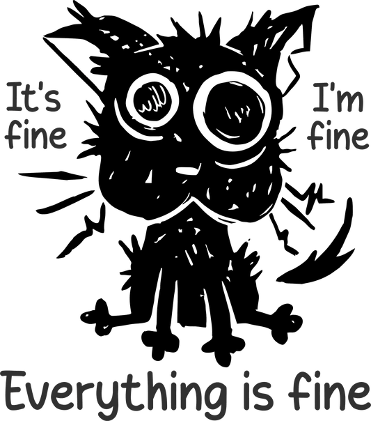 SC-1 EVERYTHING IS FINE CAT