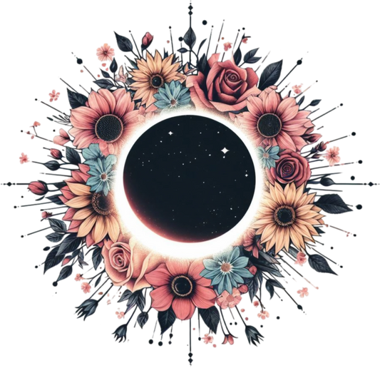 TSE6 - Total Solar Eclipse In Flower