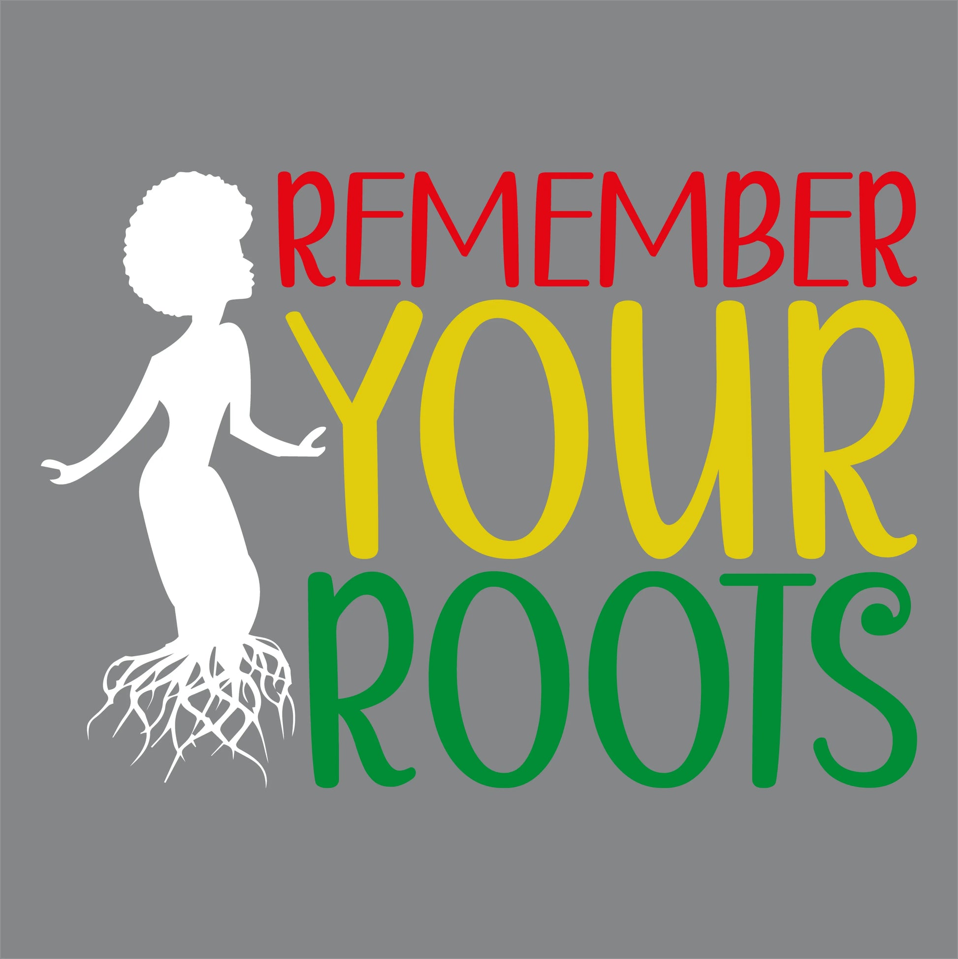 BHM 12  - "Remember Your Roots" DTF Transfer, DTF Transfer, Apparel & Accessories, Ace DTF