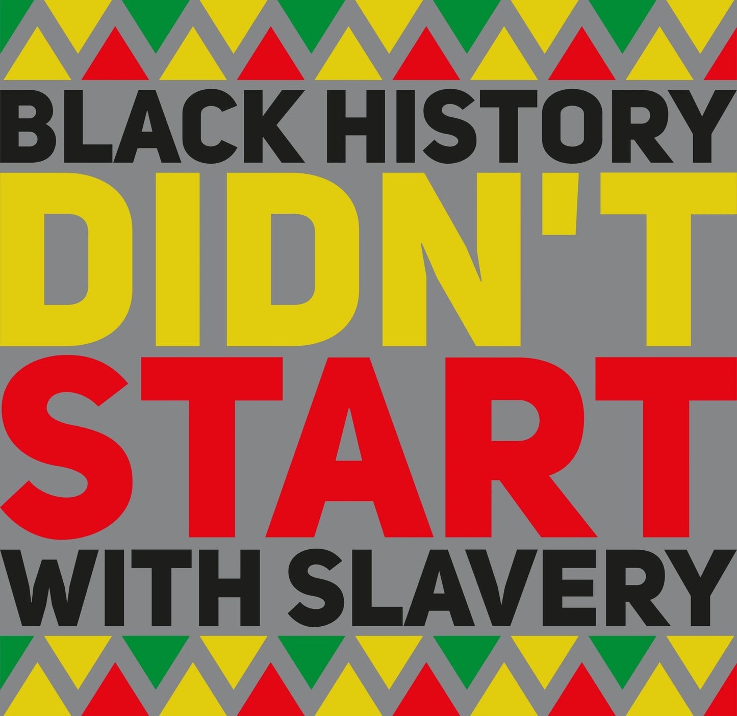 BHM 7  - "Didn't Start With Slavery" DTF Transfer, DTF Transfer, Apparel & Accessories, Ace DTF