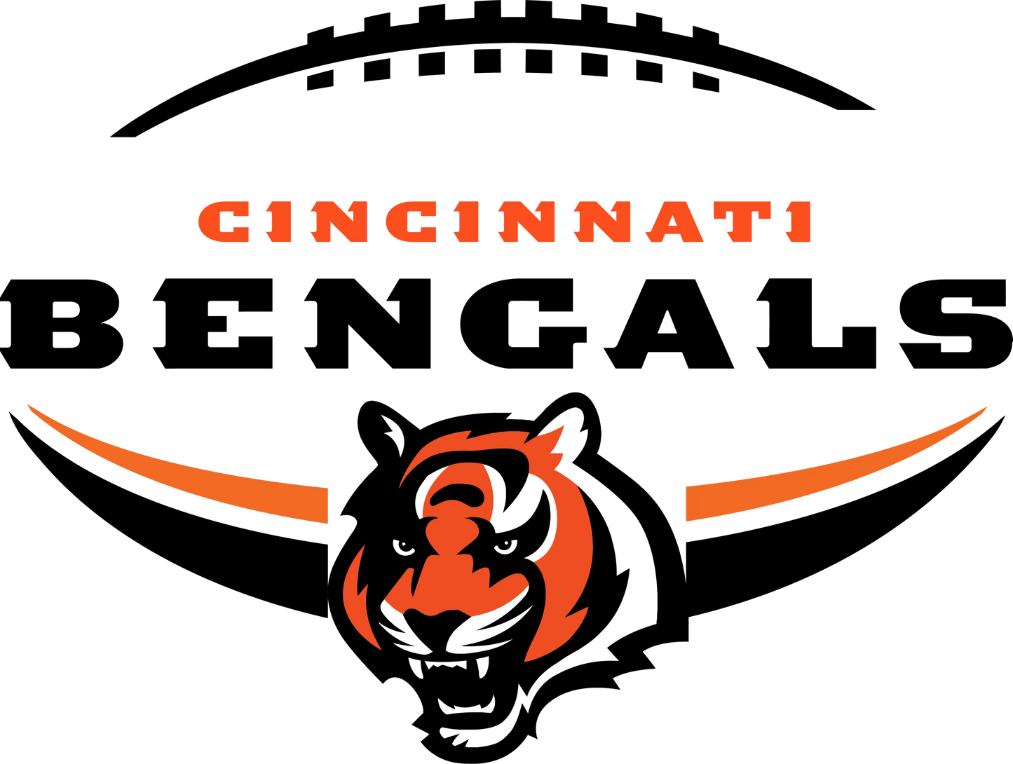 CB2  - "Bengals Football" DTF Transfer, DTF Transfer, Apparel & Accessories, Ace DTF