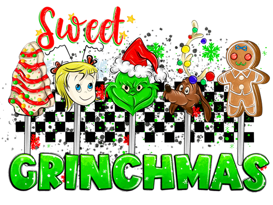 CH17 SWEET GRINCHMAS, DTF Transfer, Apparel & Accessories, Ace DTF