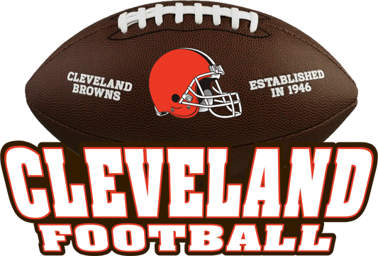 CLB10 - Cleveland Football, DTF Transfer, Apparel & Accessories, Ace DTF