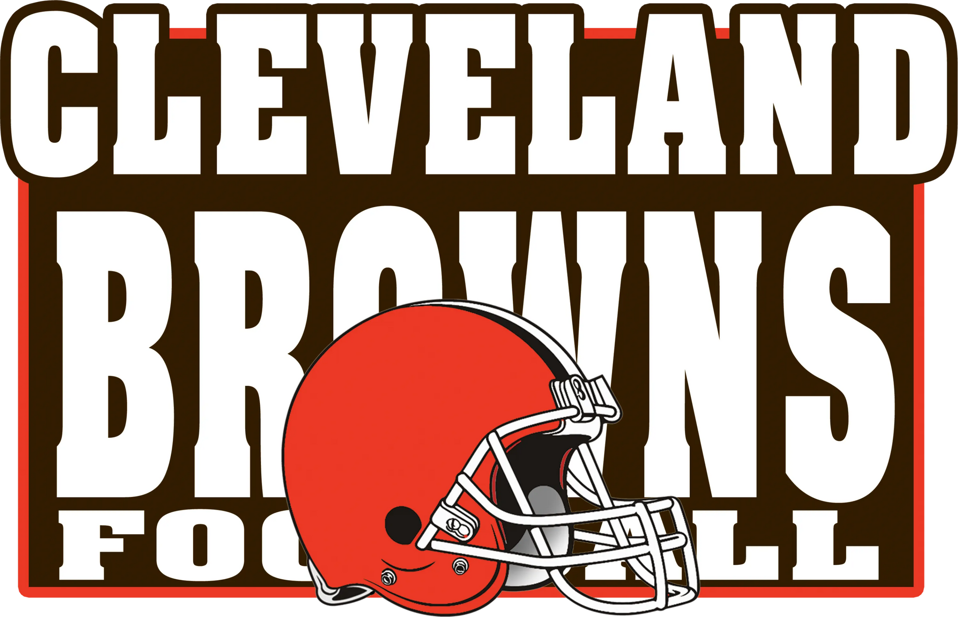 CLB11 - Cleveland Browns Football, DTF Transfer, Apparel & Accessories, Ace DTF