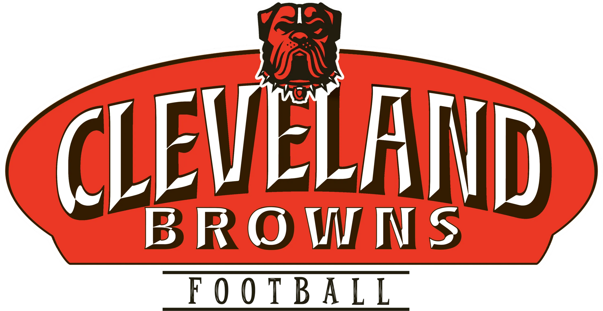 CLB14 - Browns Football w/ Dog, DTF Transfer, Apparel & Accessories, Ace DTF