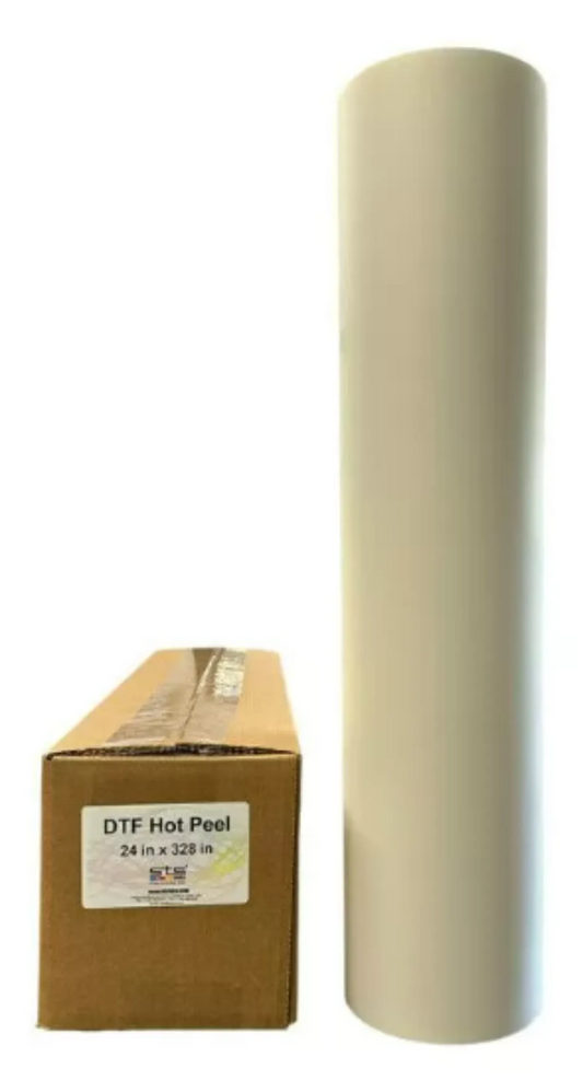 DTF Hot Peel Film 24"x328' Single Roll, DTF Supplies, Apparel & Accessories, Ace DTF