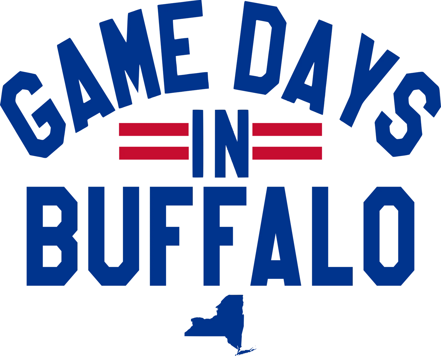 GD4 - Game Days in Buffalo DTF Transfer, DTF Transfer, Apparel & Accessories, Ace DTF